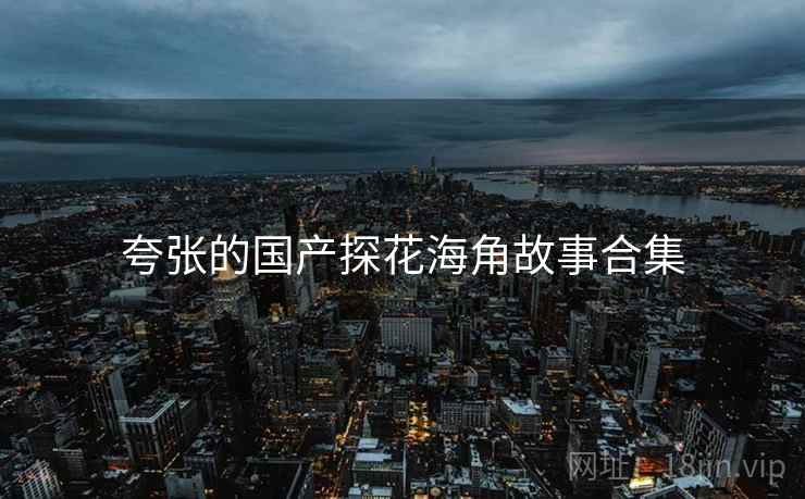 夸张的国产探花海角故事合集