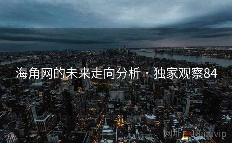 海角网的未来走向分析 · 独家观察84