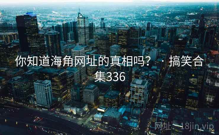 你知道海角网址的真相吗？ · 搞笑合集336
